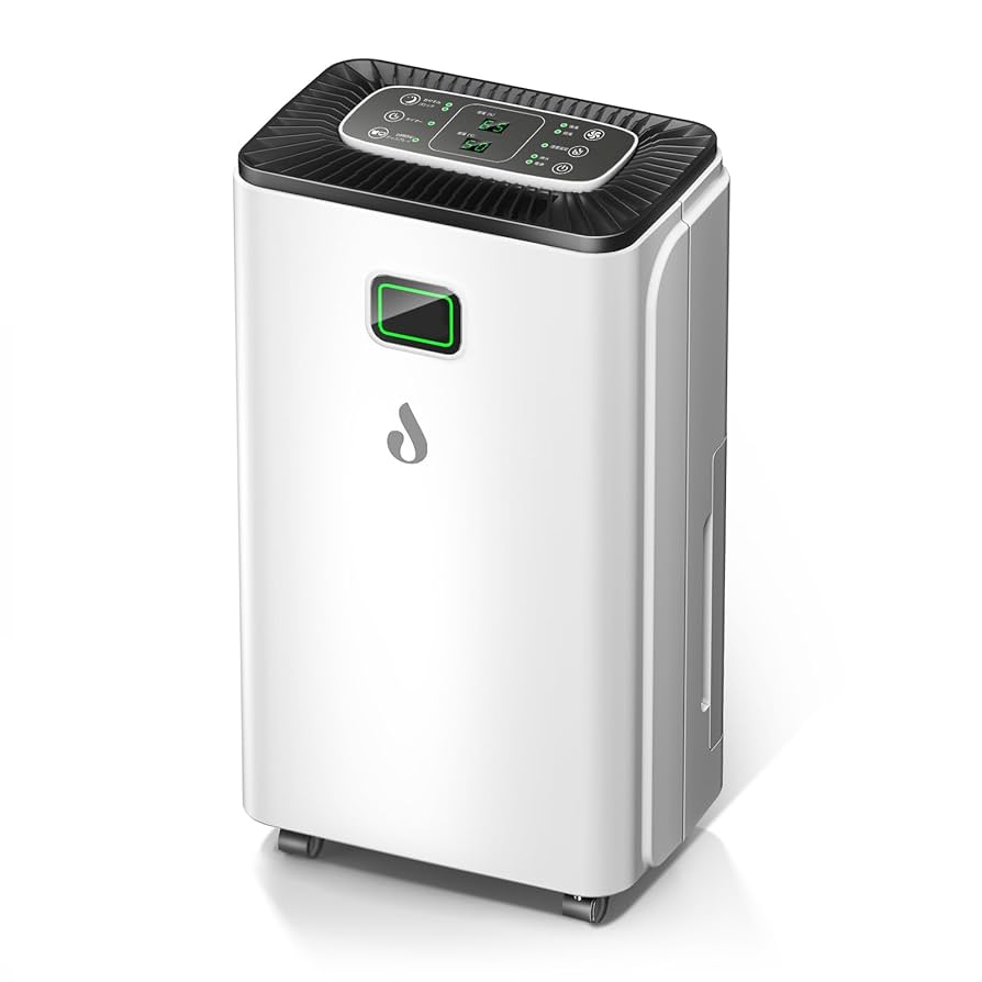 2025新型・コンプレッサー式 除湿機 除湿量12L/日 部屋干し乾燥 Amazon | 除湿機 衣類乾燥 除湿量12L/日「2025新型